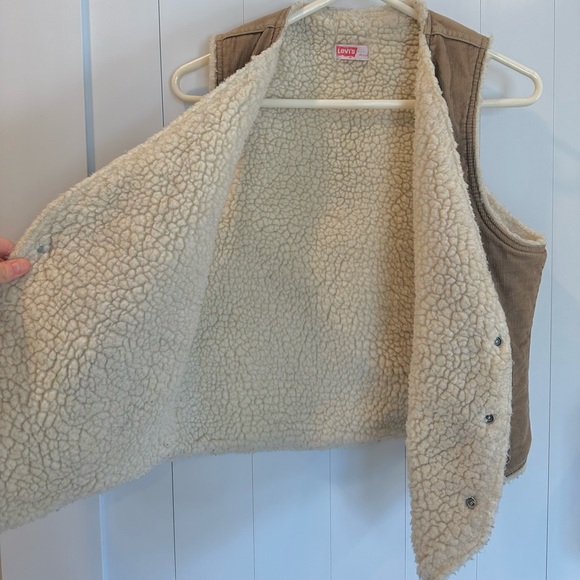 Vintage Levi’s Corduroy and Sherpa Vest Medium - Picture 8 of 11